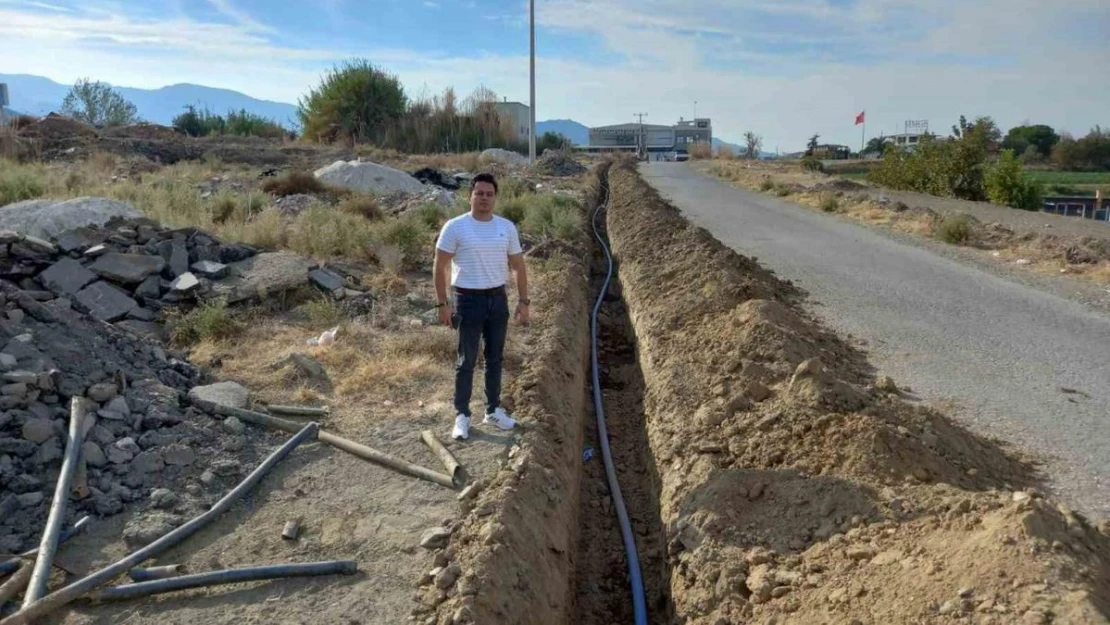 Caferbey'in içme suyu hattı yenileniyor