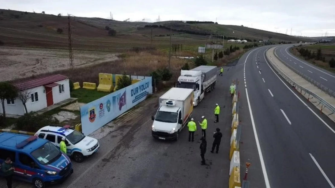 Çanakkale'de kış denetimleri sürüyor