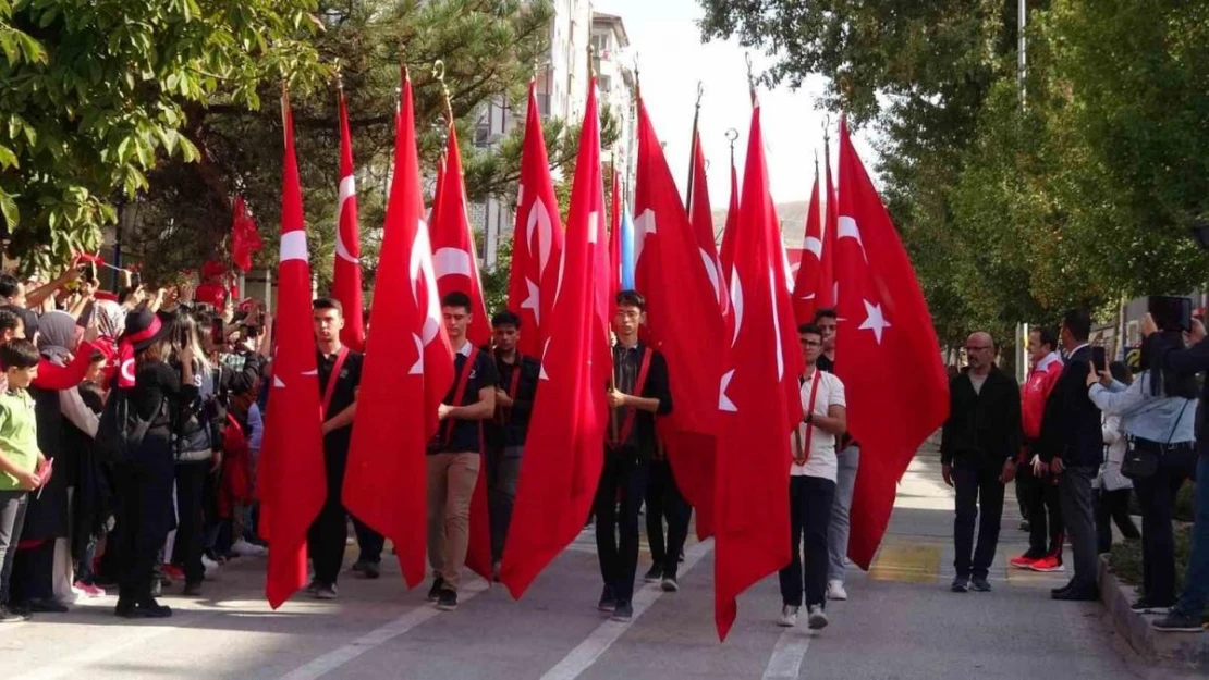 Çankırı'da Cumhuriyetin 100. yılı coşkusu