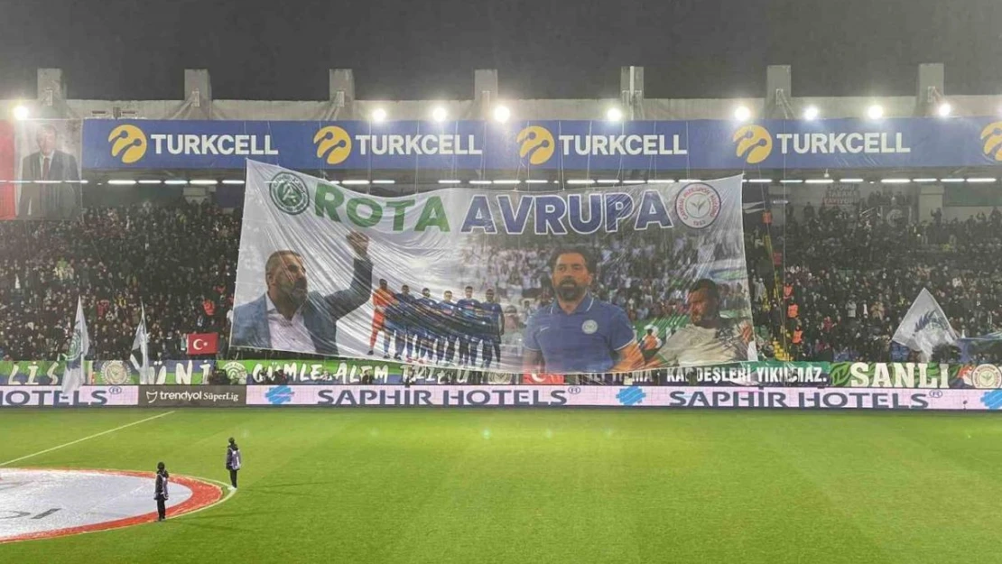 Çaykur Rizespor'da 'Rota Avrupa'