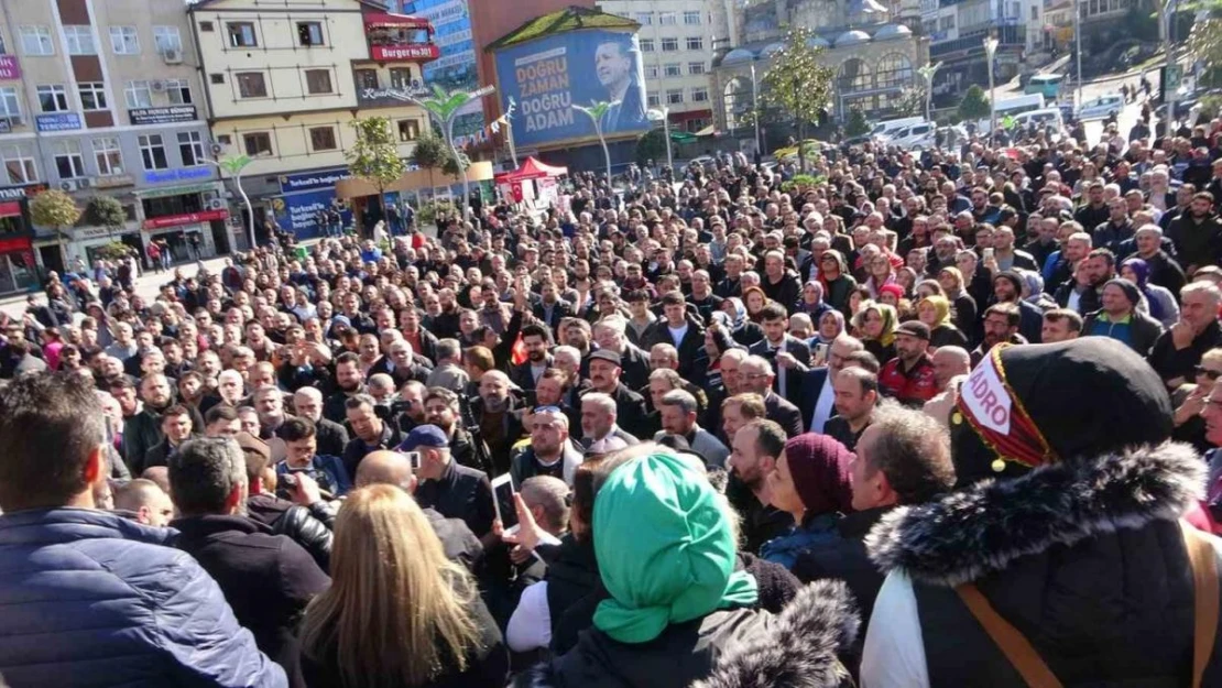 ÇAYKUR'un mevsimlik işçilerinden 'kadro eylemi'