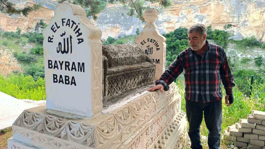 Çemişgezek'te Bayram Baba hazretlerinin kabri yenilendi