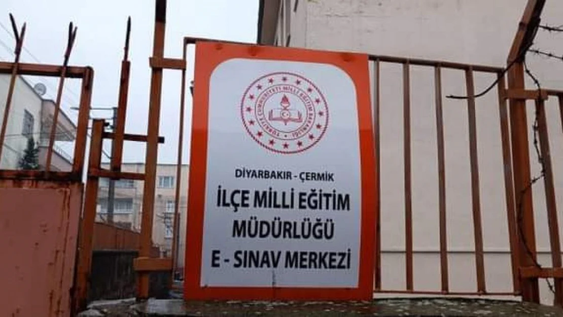 Çermik'te E-sınav merkezi hizmet vermeye başladı