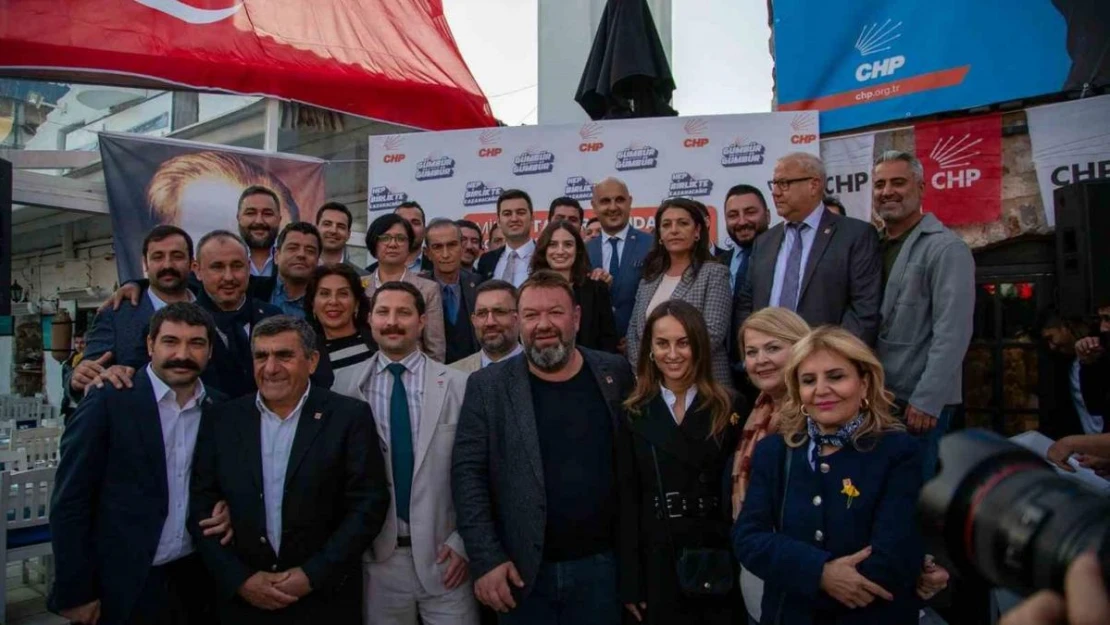 CHP Bodrum Yağhane Seçim Ofisi açıldı