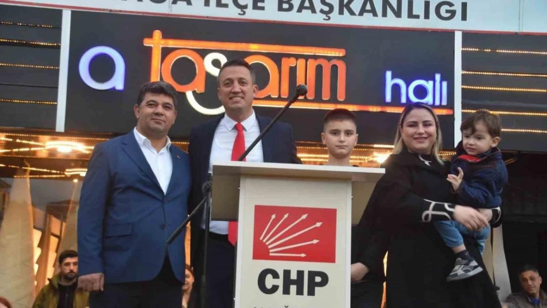 CHP'de Barış Eroğlu'ndan miting gibi adaylık açıklaması