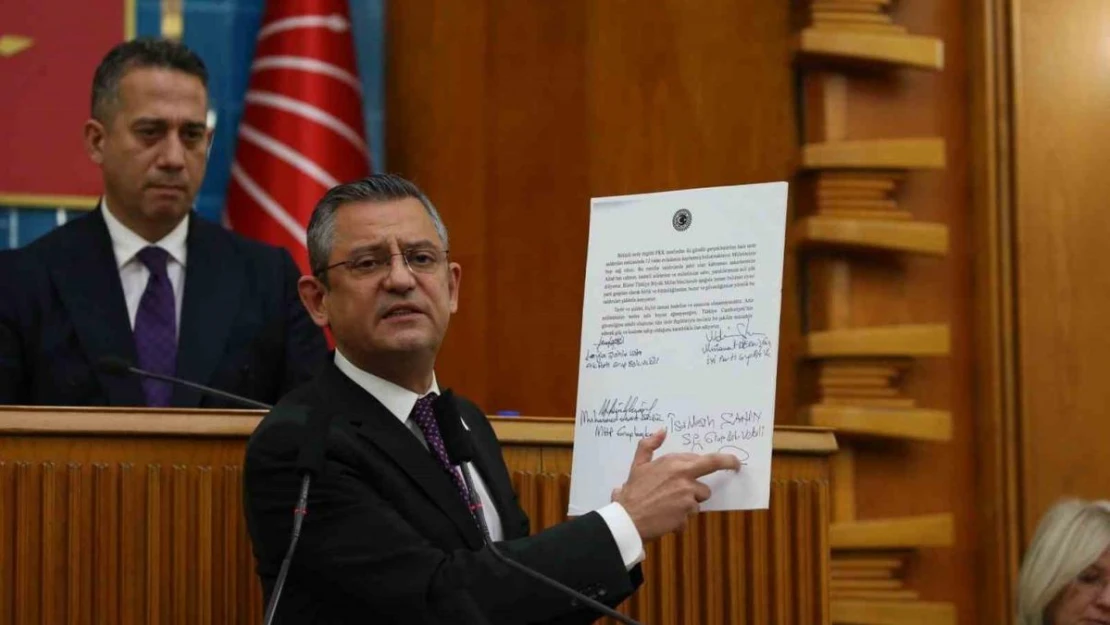 CHP Genel Başkanı Özel: 'Teröristlerle mücadelesinde her zaman TSK'nın arkasında olduk'