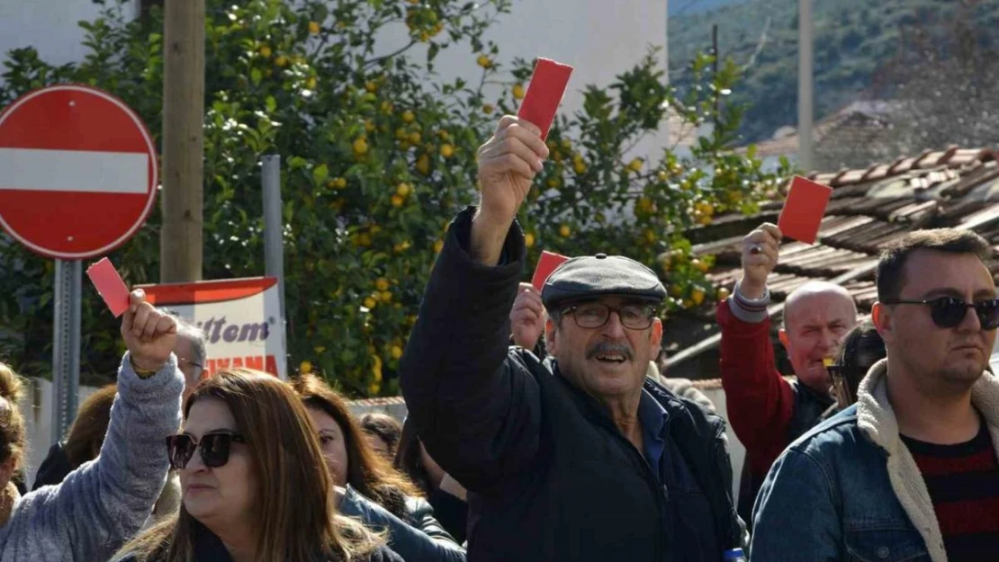 CHP Karaburun'da Nurşen Balcı tepkisi