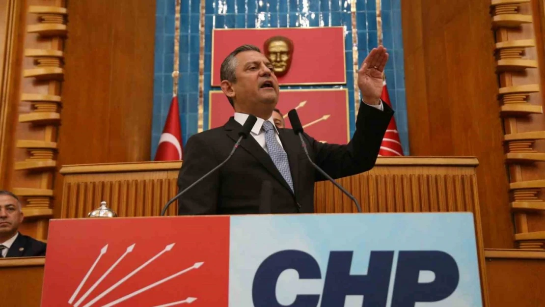CHP Lideri Özel: 'Millete 'kemer sık' denirken milletin vekilleri tasarrufun dışında kalmasınlar'