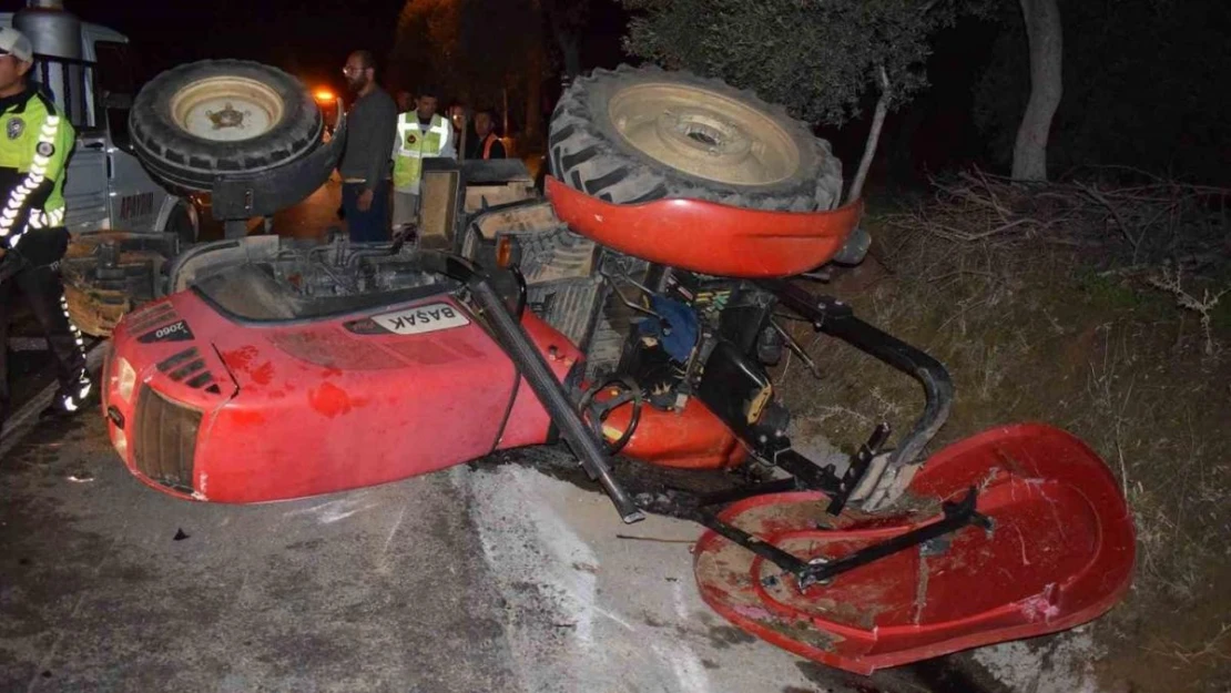 Çine'de zincirleme trafik kazası: 2 yaralı