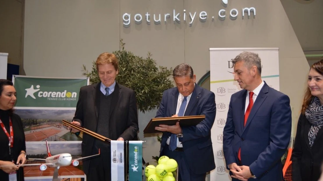 Corendon Turizm Grubu, Alman Tenis Federasyonu'nun seyahat partneri oldu