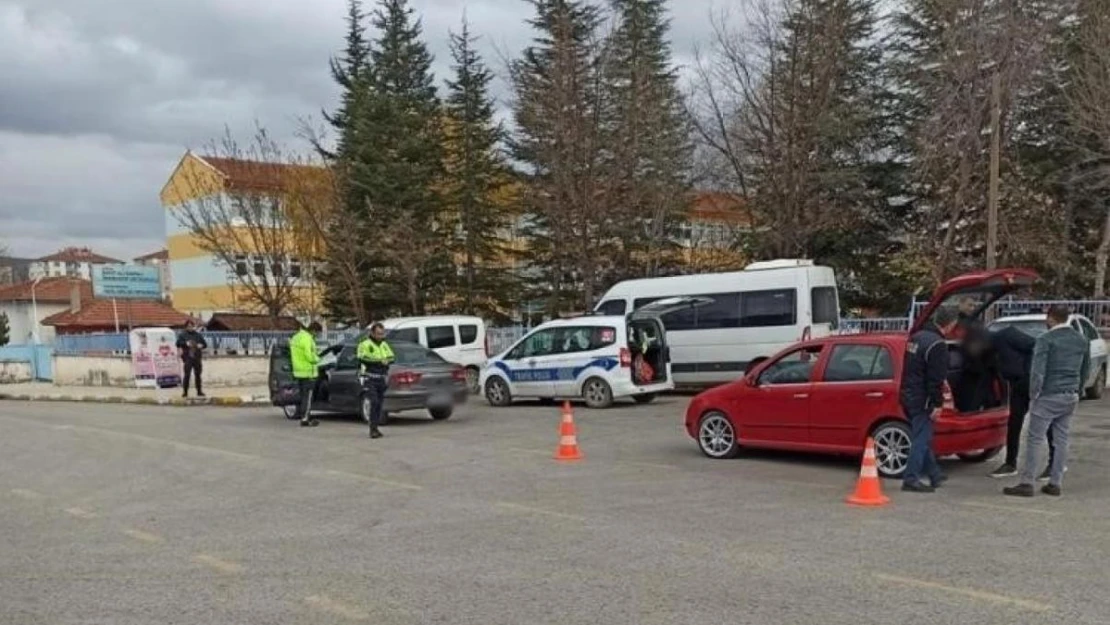 Çorum polisinden 'şok' denetim