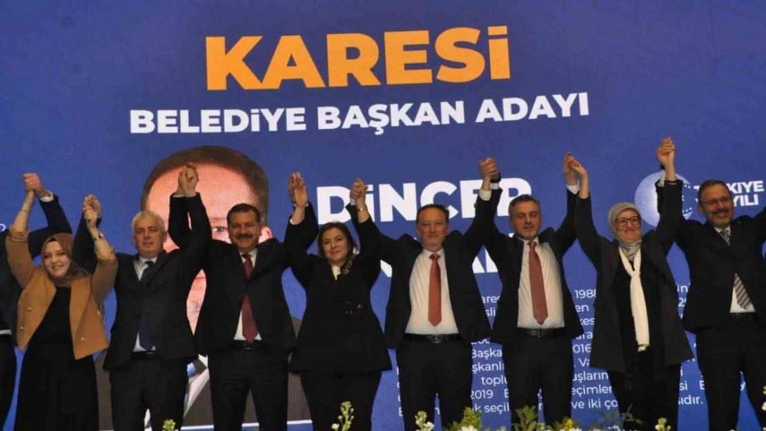 Cumhur İttifakı Balıkesir belediye başkan adaylarını tanıttı