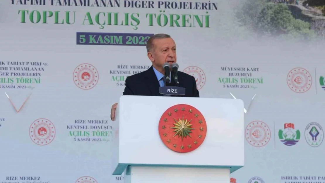 Cumhurbaşkanı Erdoğan: 'Biz Filistin meselesinde Gazze'de yaşananlar konusunda gözükenden çok daha fazlasını yapıyoruz'