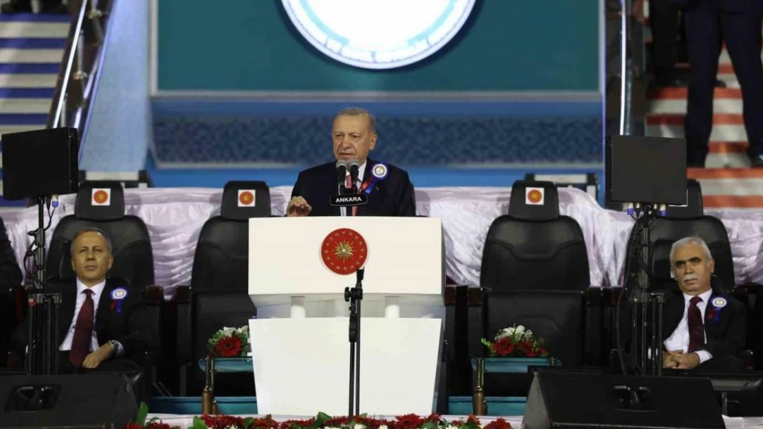 Cumhurbaşkanı Erdoğan: 'Bölücü terör örgütüne karşı mücadelede tarihi kazanımlar elde ettik'