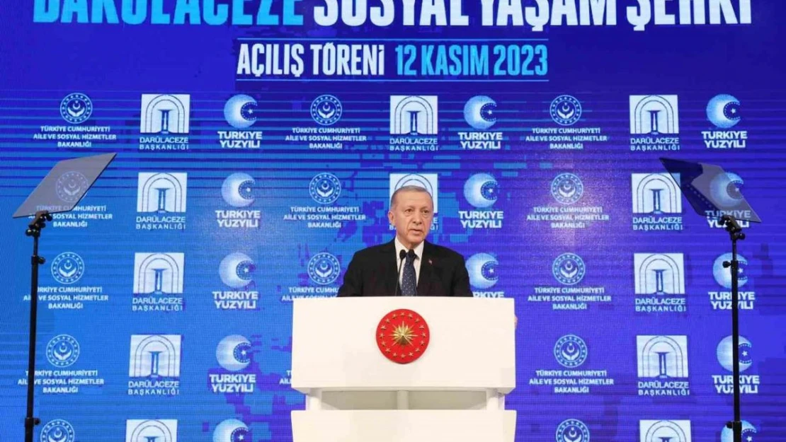 Cumhurbaşkanı Erdoğan: 'Darülaceze ayrım yapmadan tüm düşkünlere kucak açan sembol bir kurumdur'