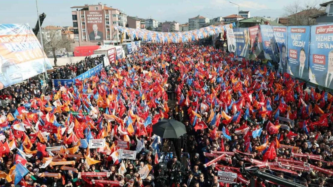 Cumhurbaşkanı Erdoğan 'Seçimleri şehirlerimizi Türkiye Yüzyılı'na hazırlayacak adımların ilki olarak görüyoruz'