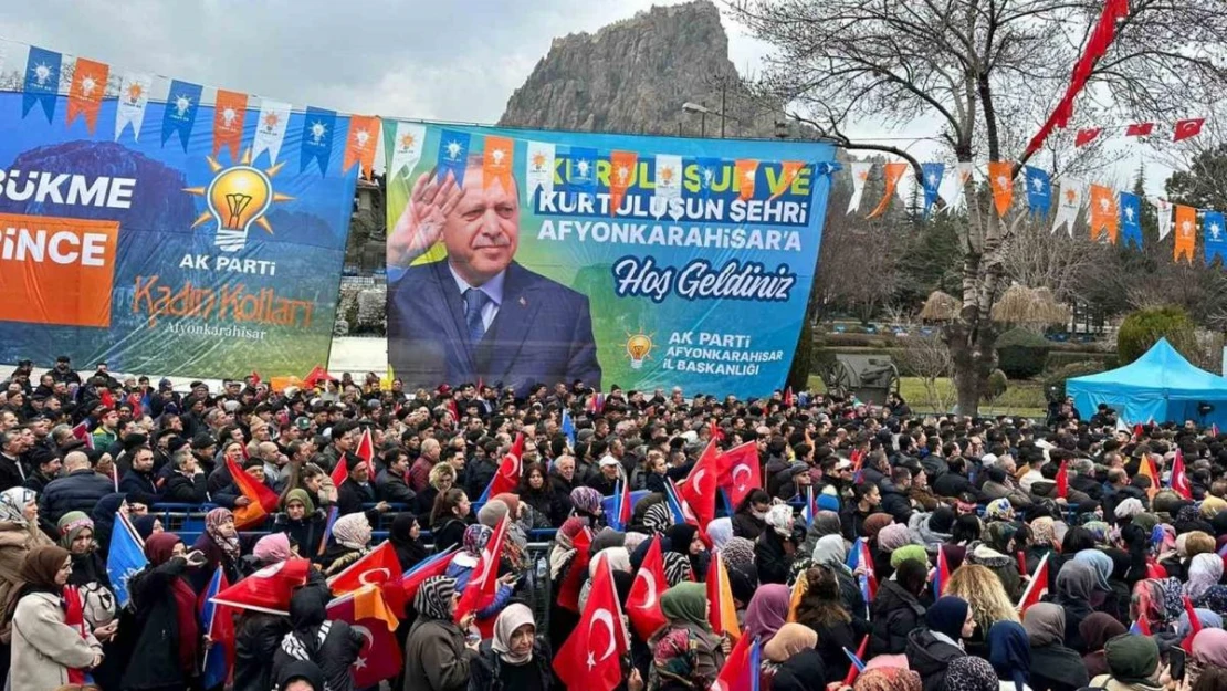 Cumhurbaşkanı Erdoğan Afyonkarahisar'da