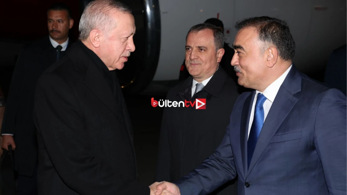 Cumhurbaşkanı Erdoğan Azerbaycan'da