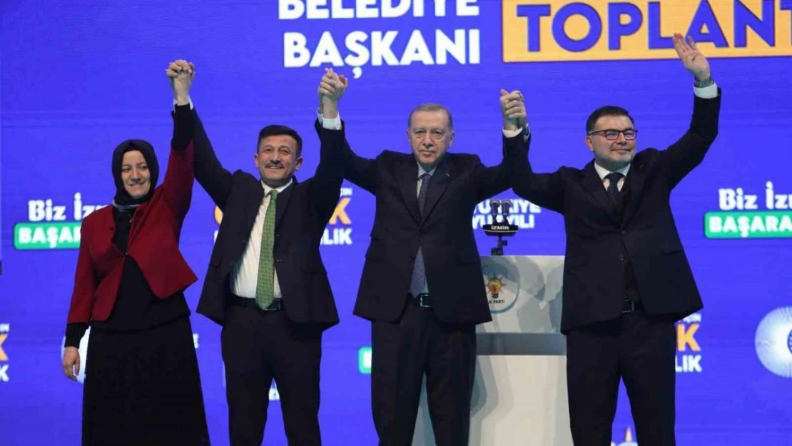 Cumhurbaşkanı Erdoğan İzmir ilçe belediye başkan adaylarını açıkladı