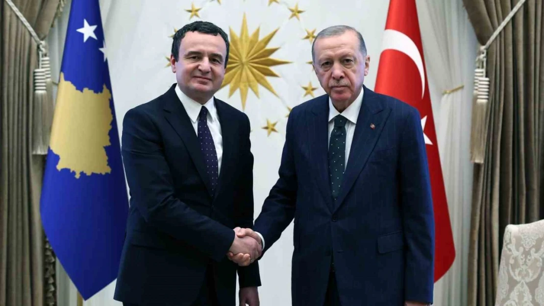 Cumhurbaşkanı Erdoğan, Kosova Başbakanı Kurti'yi kabul etti