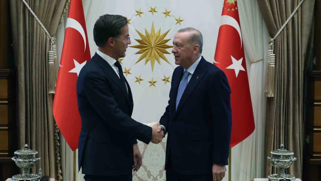 Cumhurbaşkanı Erdoğan, NATO Genel Sekreteri Rutte'yi kabul etti