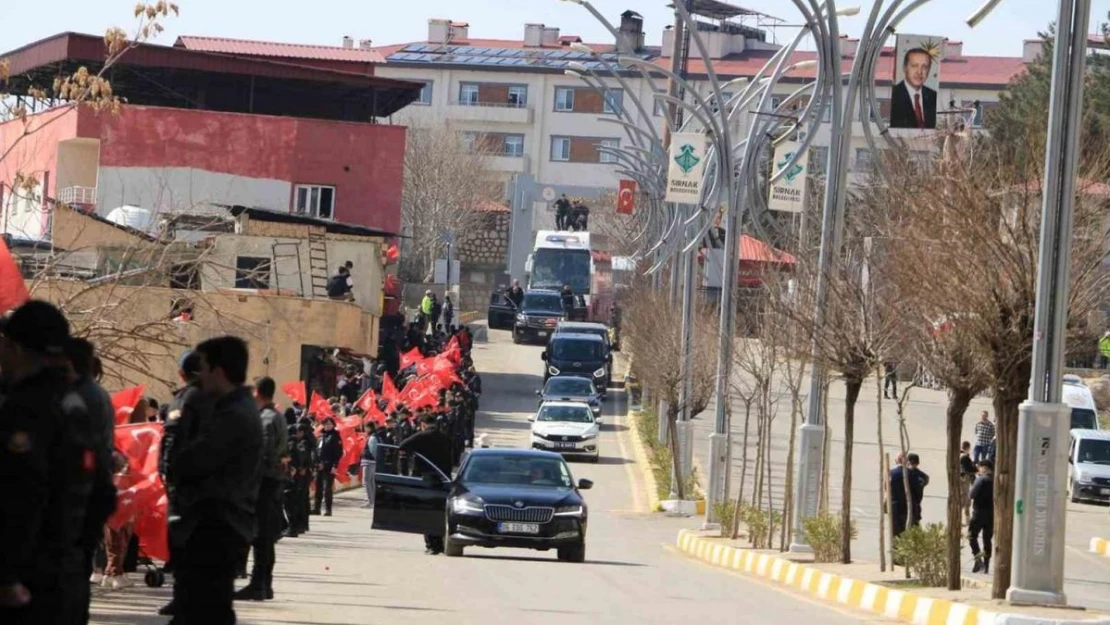 Cumhurbaşkanı Erdoğan Şırnak'tan ayrıldı