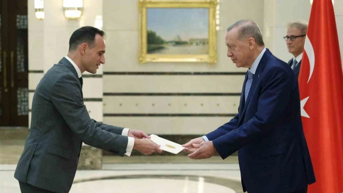 Cumhurbaşkanı Erdoğan, Slovenya Büyükelçisi Rencelj'i kabul etti