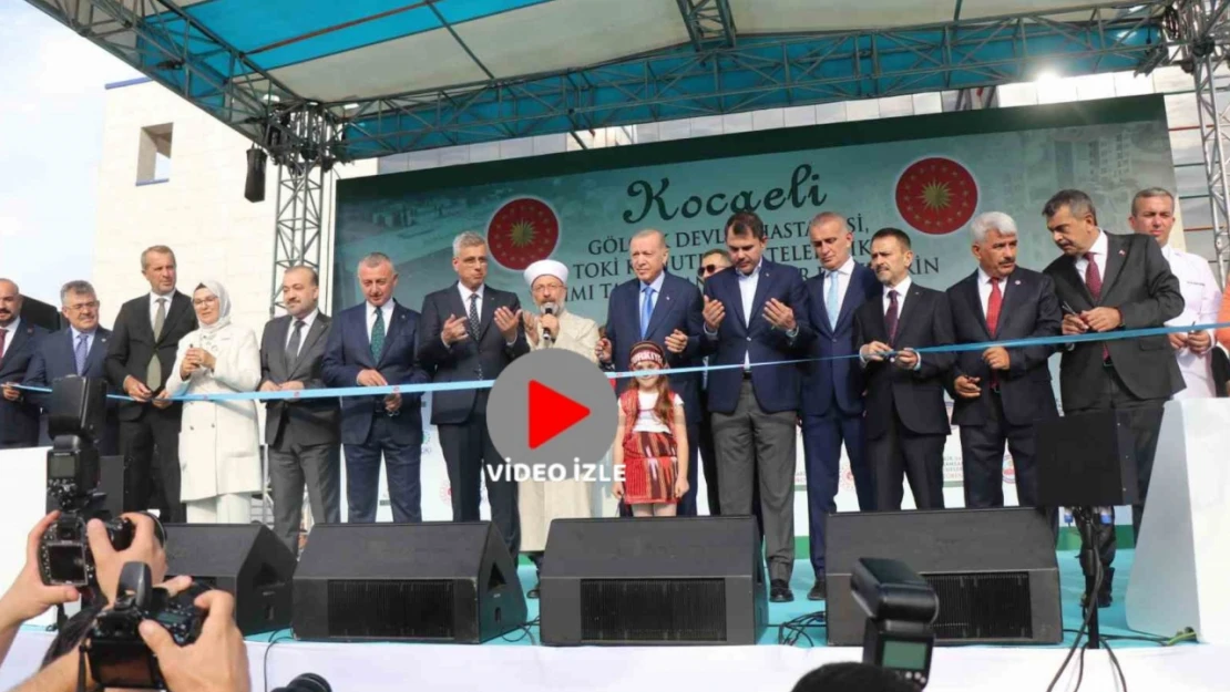 Cumhurbaşkanı Erdoğan toplu açılış töreninde konuştu