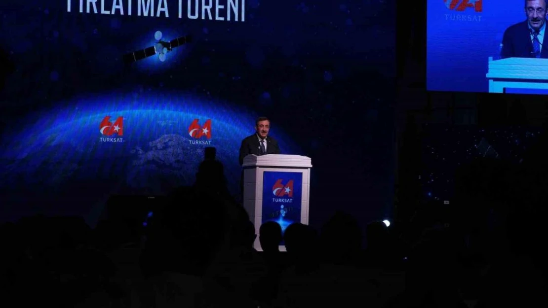 Cumhurbaşkanı Yardımcısı Yılmaz: 'Türkiye, kendi haberleşme uydusunu yapıp uzaya gönderebilen 11 ülke arasındaki yerini alacaktır'