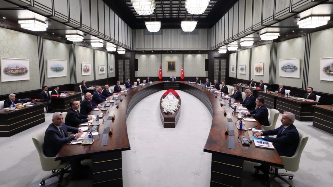 Cumhurbaşkanlığı Kabinesi, Beştepe'de toplandı