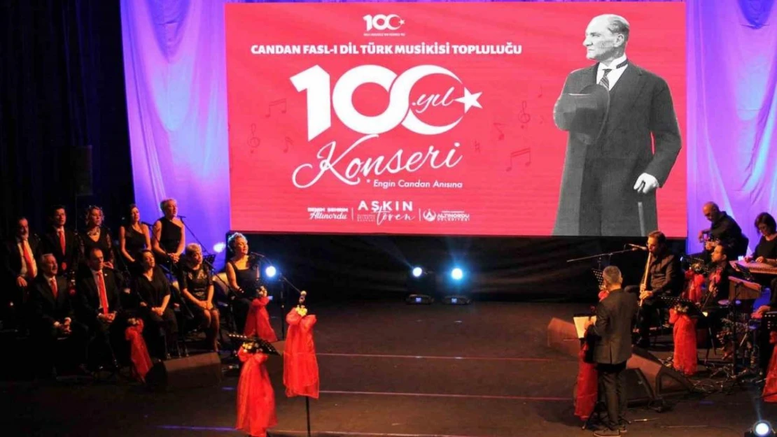 Cumhuriyetin 100'ncü yılına özel Türk Musikisi konseri