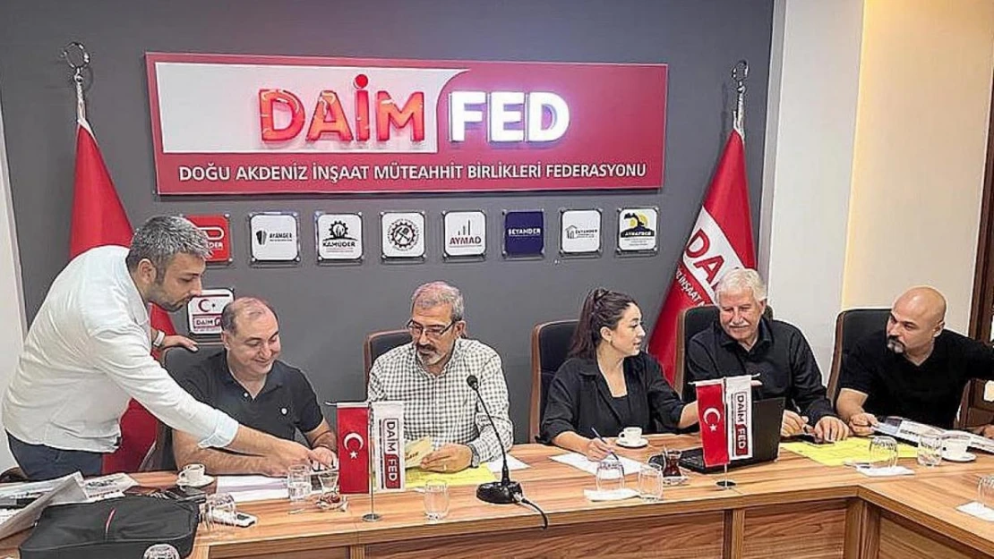 DAİMFED, 14. Adana İnşaat Fuarı'na hazırlanıyor