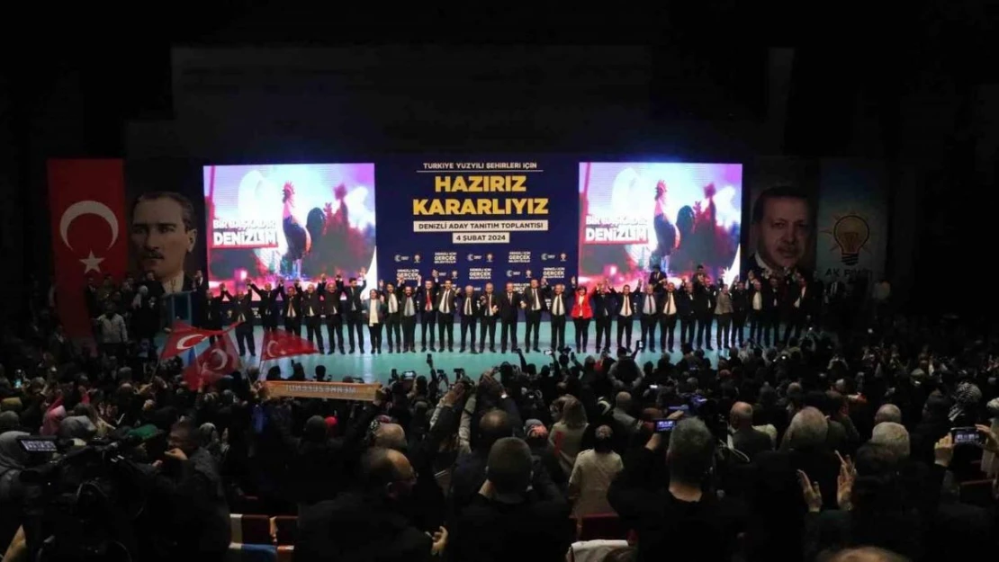 Denizli AK Parti'de 19 ilçenin belediye başkan adaylarını açıkladı