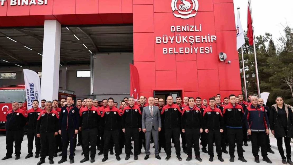 Denizli Büyükşehir İtfaiyesi, Ege'nin en büyük, Türkiye'de ise ilk 3'te