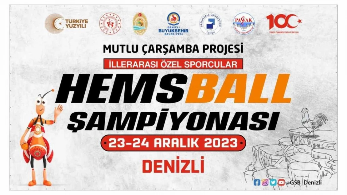 Denizli Hemsball Şampiyonasına ev sahipliği yapacak