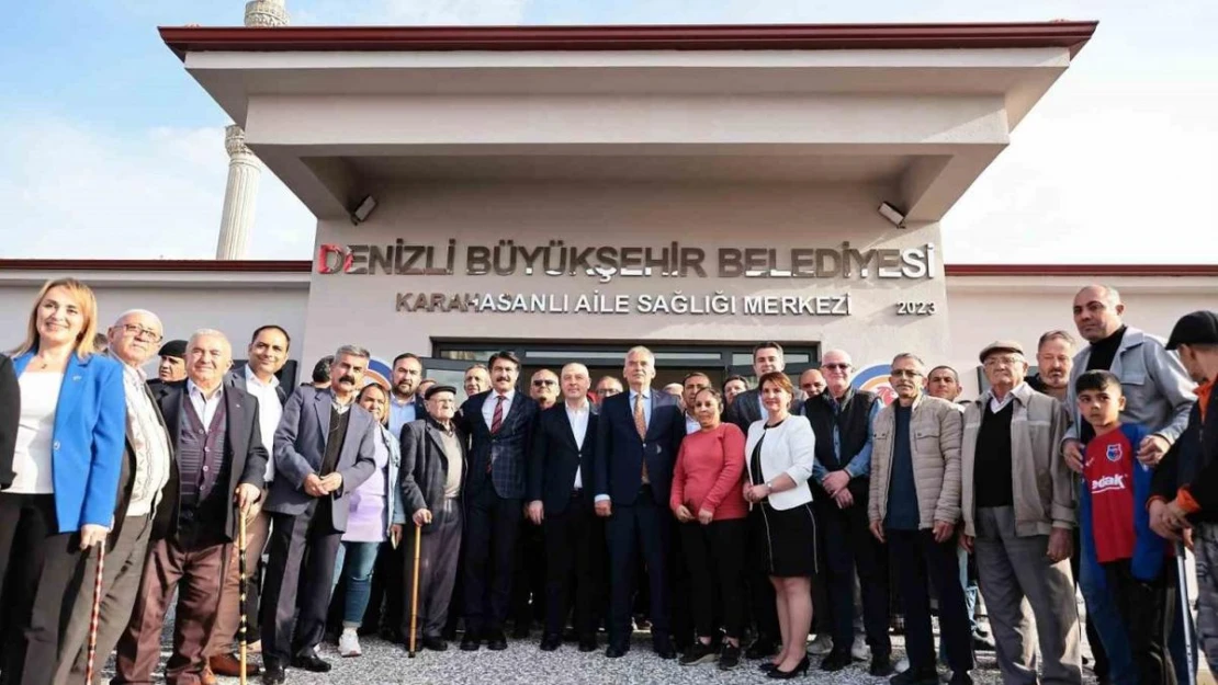 Denizli'nin 130'ncu ASM'si hizmete girdi