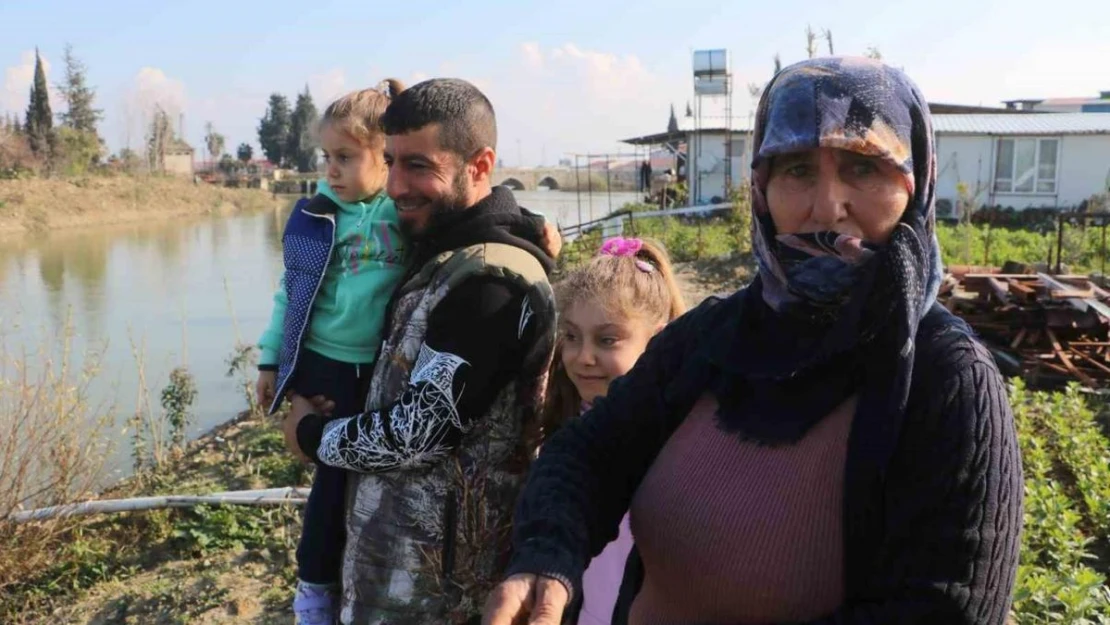 Depremde Asi Nehri evini yutmuştu, o gece yaşadıklarını korku içerisinde anlattı