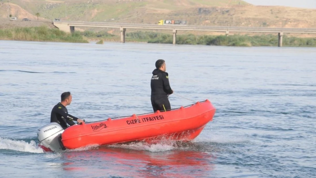 Dicle Nehri'nde bir kişinin kaybolduğu iddiası üzerine arama çalışması başlatıldı