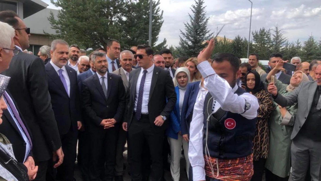 Dışişleri Bakanı Hakan Fidan Erzurum'da