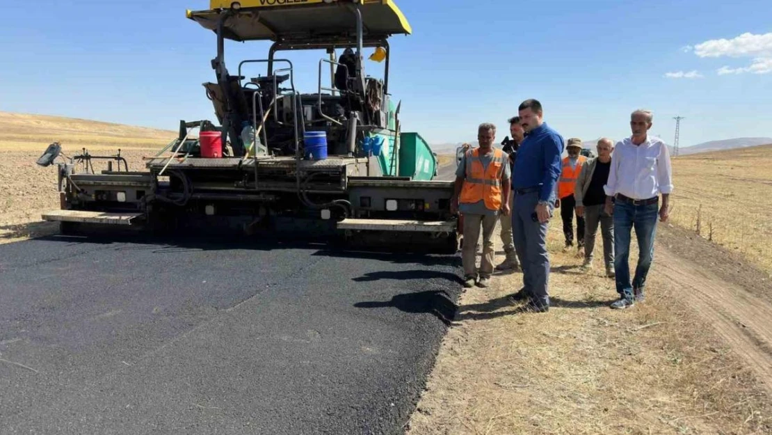 Diyadin Kaymakamı Karali, ilçede yapılan çalışmaları inceledi