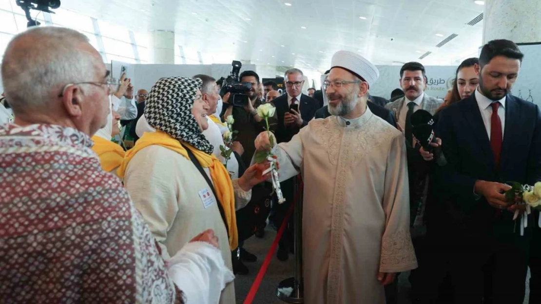 Diyanet İşleri Başkanı Erbaş, 'Mekke Yolu' projesini yerinde ziyaret etti