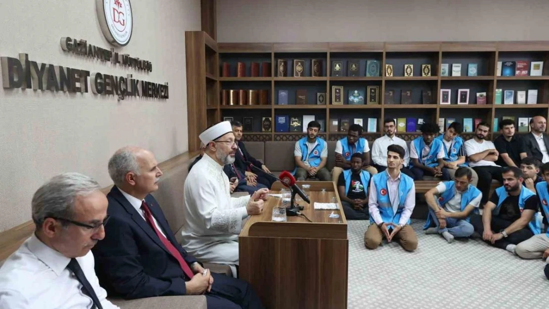 Diyanet İşleri Başkanı Erbaş: 'Savunmada bizim çocuklarımız güzel şeyler yapıyorlar'