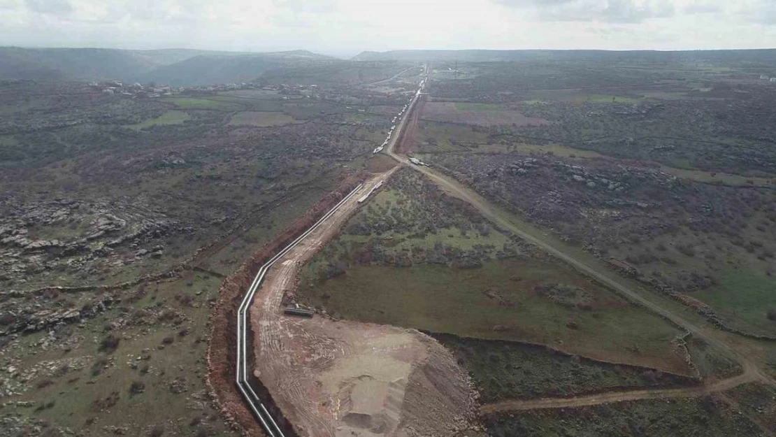 Diyarbakır'a 32 kilometrelik içme suyu hattı