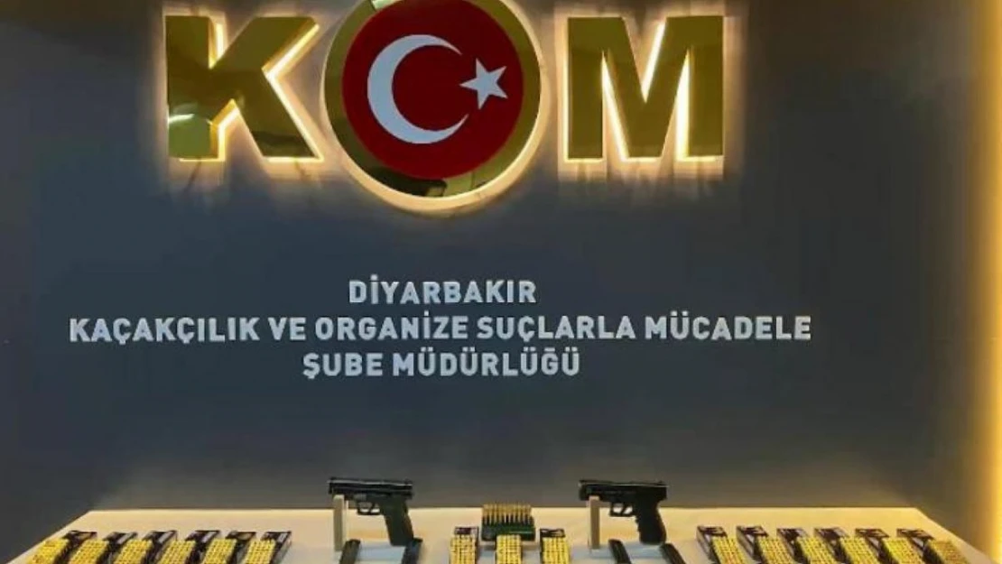 Diyarbakır'da asayiş ve kaçakçılık operasyonu: 9 tutuklama