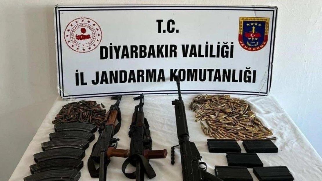 Diyarbakır'da jandarmadan ruhsatsız silah operasyonu: 2 tutuklama