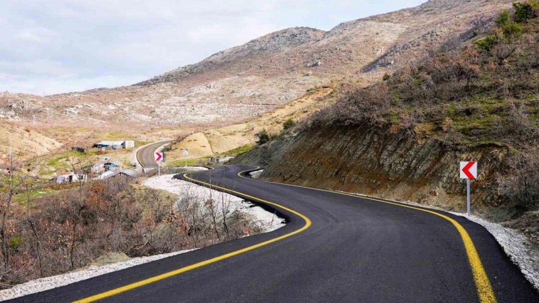 Diyarbakır ile Elazığ arasındaki bağlantı yolu ulaşıma açıldı