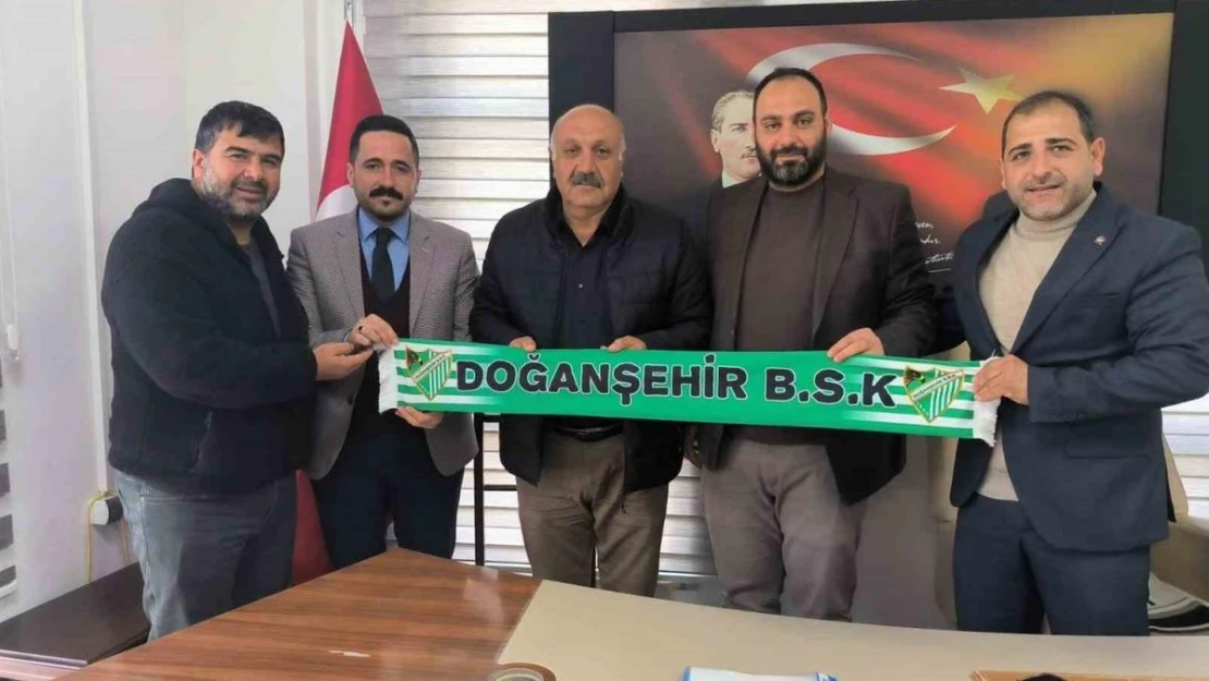 Doğanşehir Spor Kulübü'nden Başkan Zelyurt'a ziyaret