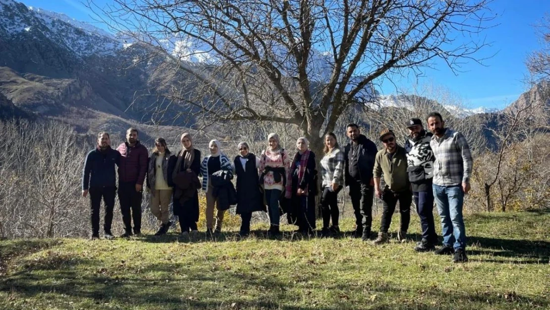 Doğaseverler Yüksekova'nın Doski vadisini gezdi