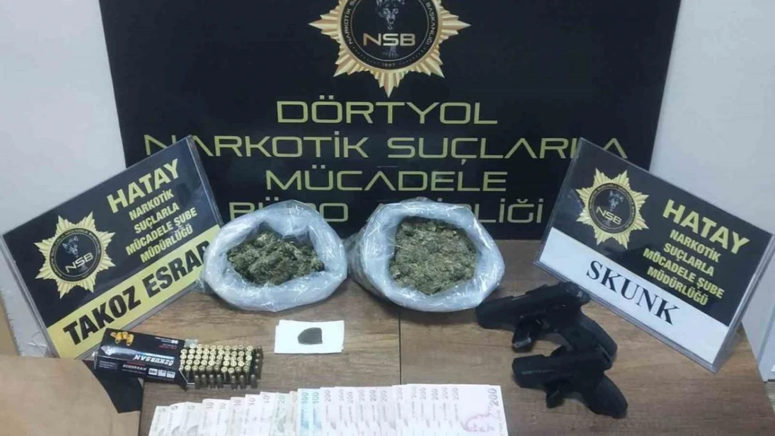 Dörtyol'da uyuşturucu operasyonu: 1 gözaltı