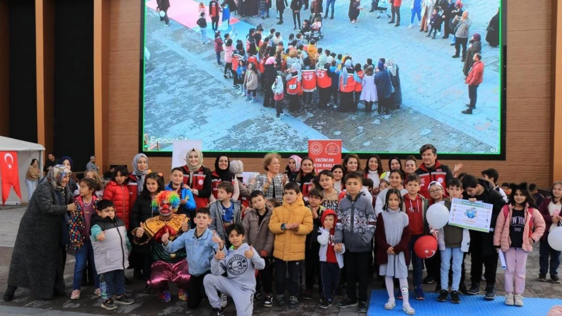 Dünya Çocuk Hakları Günü düzenlenen etkinliklerle kutlandı